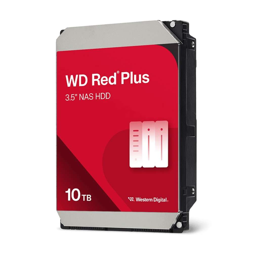 Disco Duro Western Digital NAS WD Red Plus 10 TB 3.5"" Sata