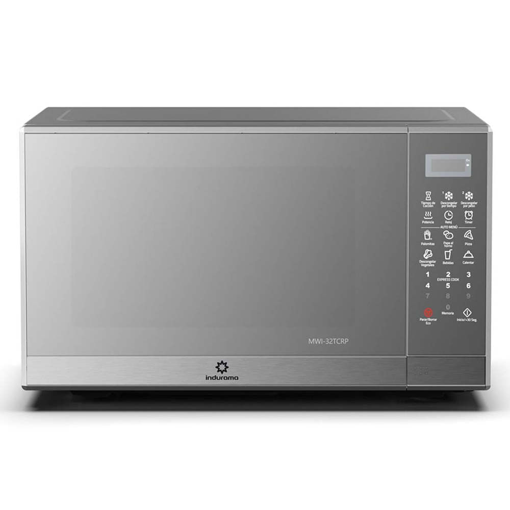 Horno Microondas 32L Indurama MWI-32TCRP Silver