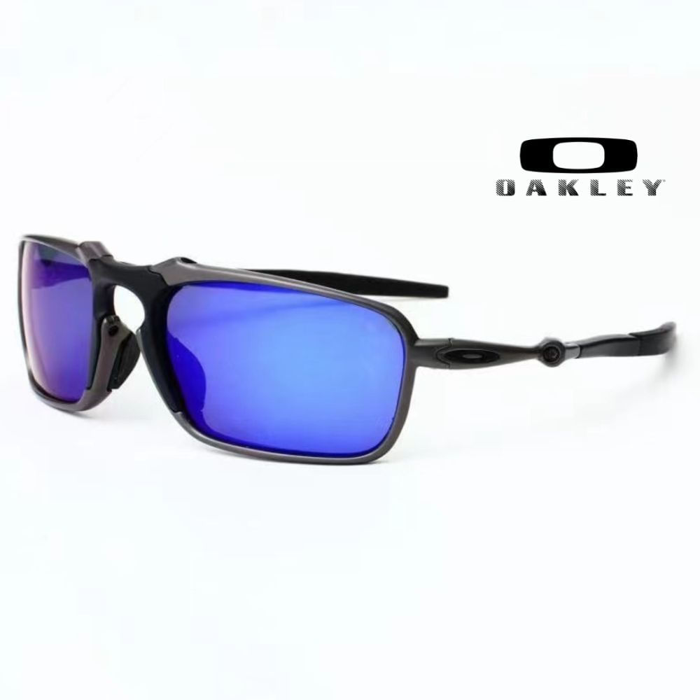 LENTES DE SOL OAKLEY BADMAN POLARIZADO OO6020 COLOR AZUL