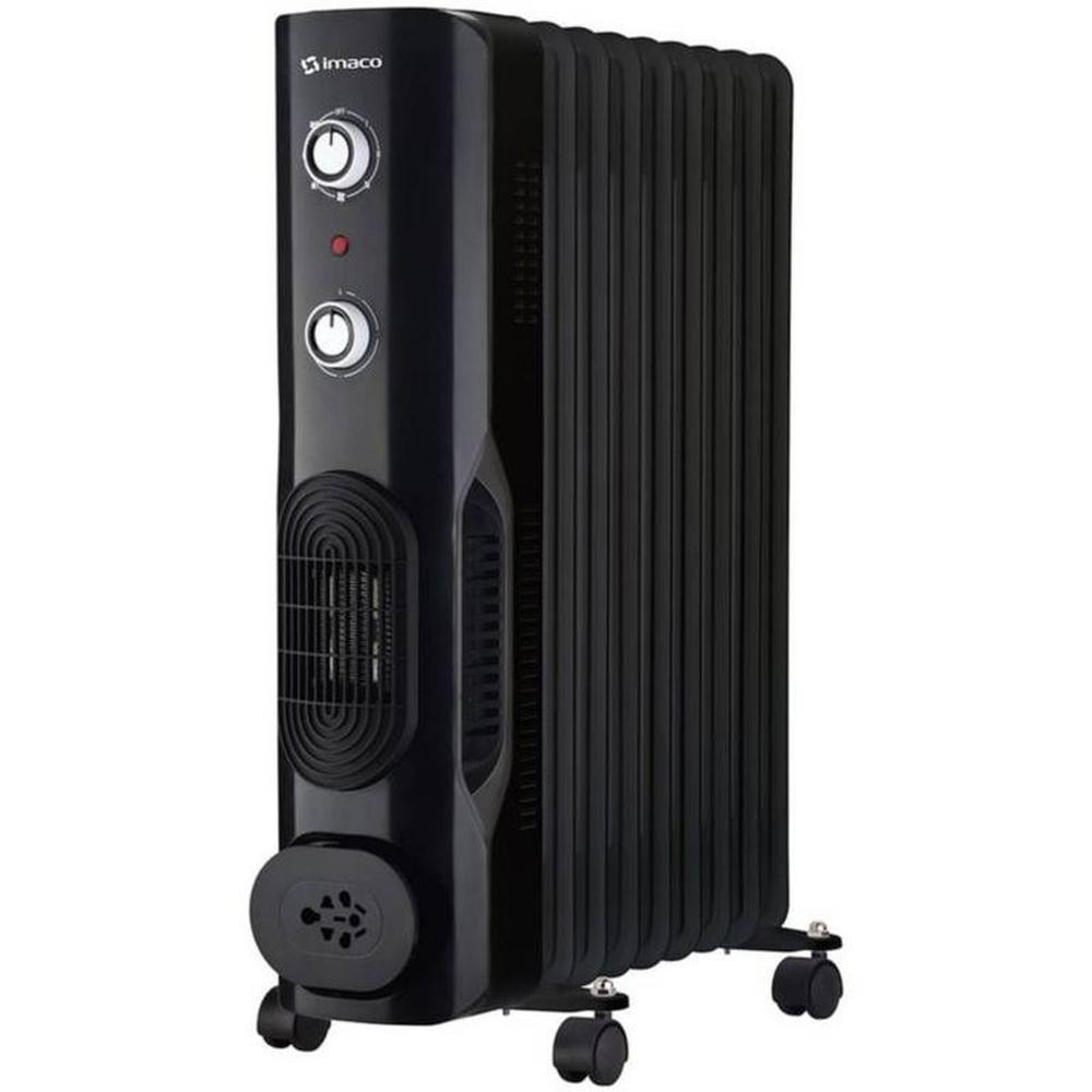 Termoradiador de 9 Celdas Imaco OFR9NK Negro