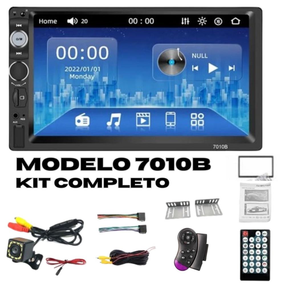 AUTORADIO CON PANTALLA TACTIL DE 7 PULGADAS  BLUETOOTH