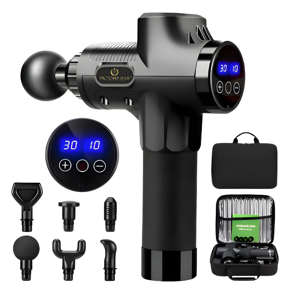 Masajeador Muscular Max Gun Profesional De 30 Velocidades