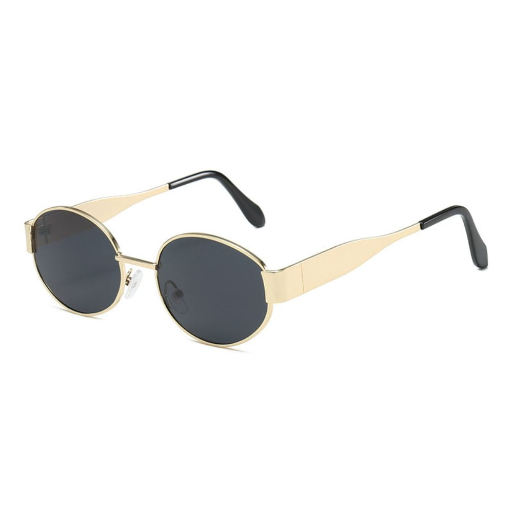 Gafas Lentes de Sol Runway Negro y Dorado Incluye estuche
