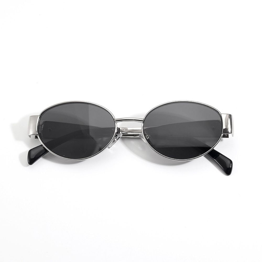 Gafas Lentes de Sol Runway Plateado Incluye estuche