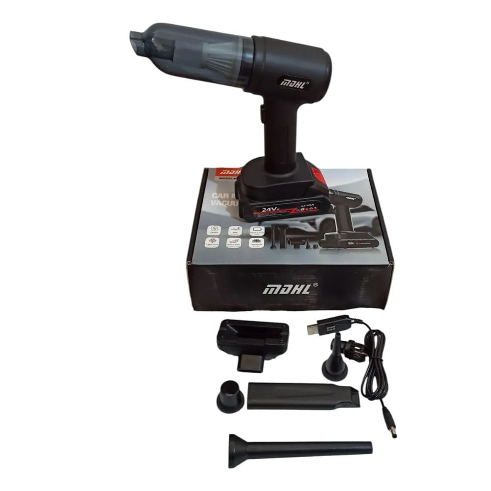 Aspiradora Portátil Recargable 3 en 1 Marca Mdhl MD-16