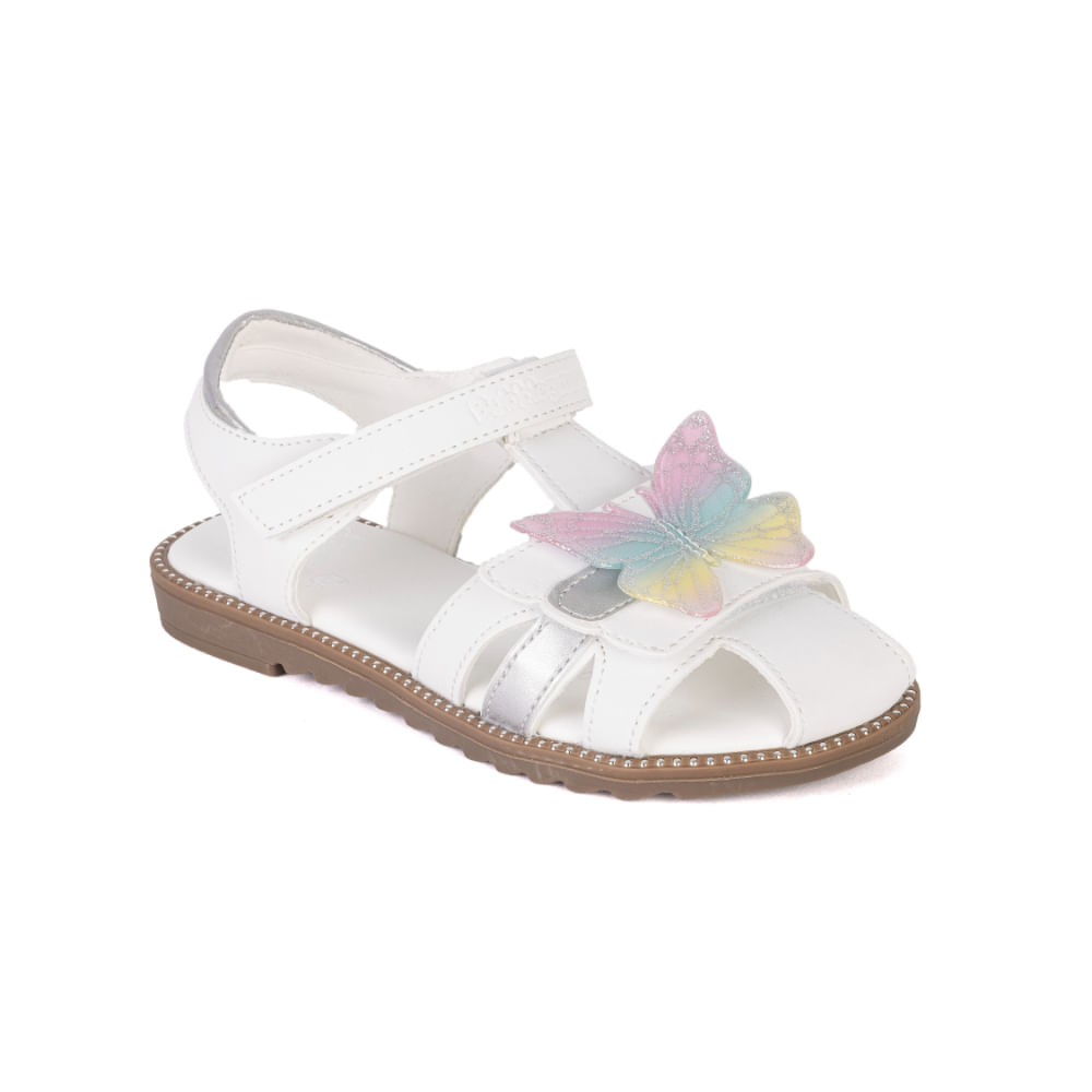 Sandalias Bubblegummers Niña Veracruz Blanco 26