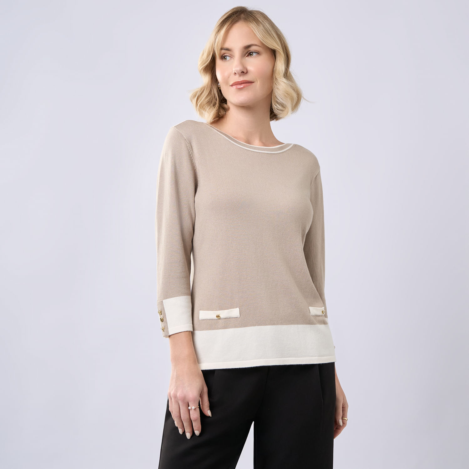 Chompa Mujer Zafin Pockets