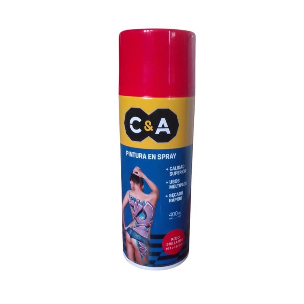 Pintura Spray C&A Rojo Brillante #311 - Rojo ROJO