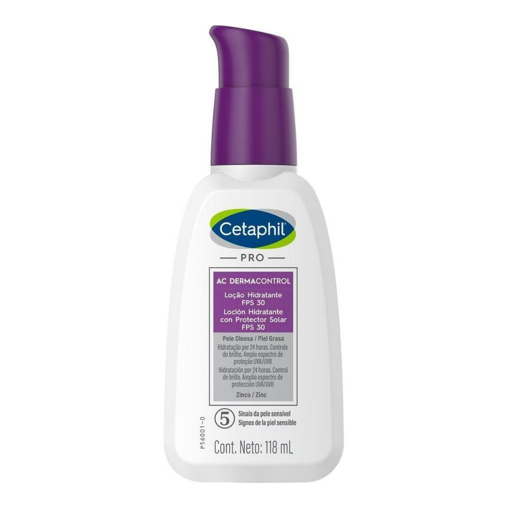 Cetaphil Loción Hidratante Pro Ac Dermacontrol fps 30 118ml