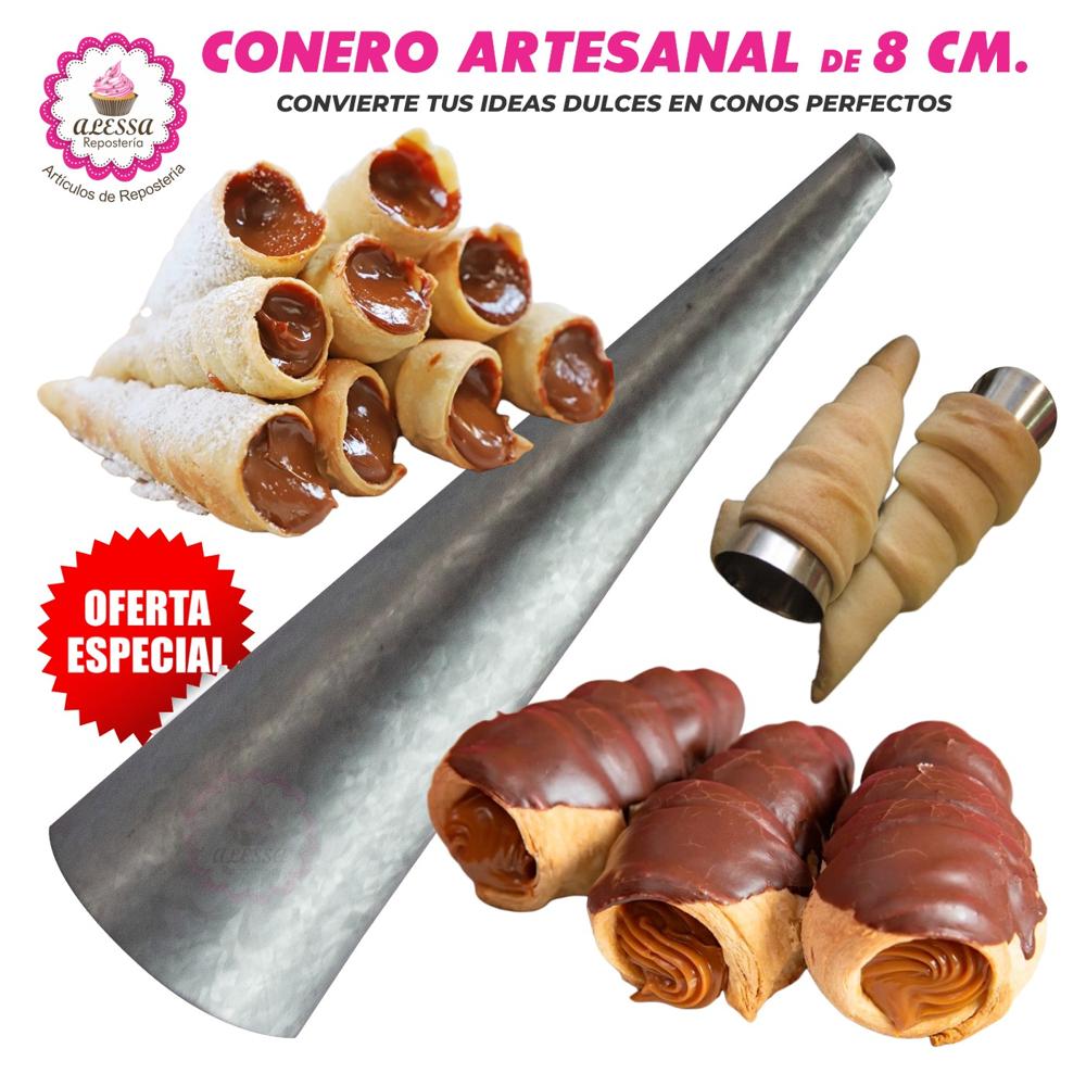 Conero Artesanal de 8 cm. para Repostería 100 unidades