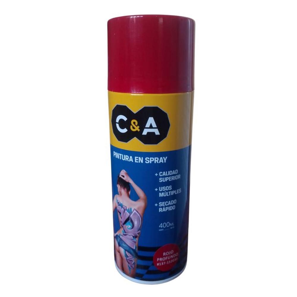Pintura Spray C&A Rojo Profundo #137 - Rojo ROJO
