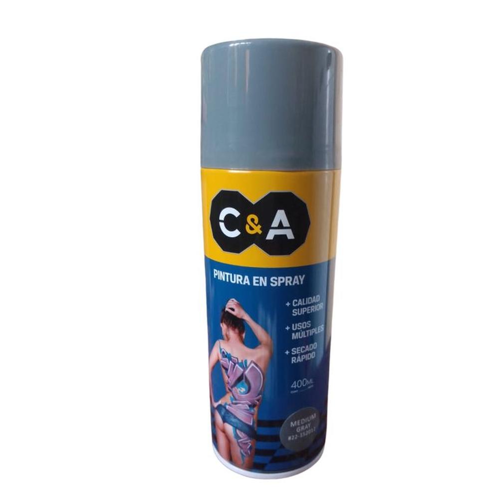 Pintura Spray C&A Medium Gray # 22 - Gris GRIS