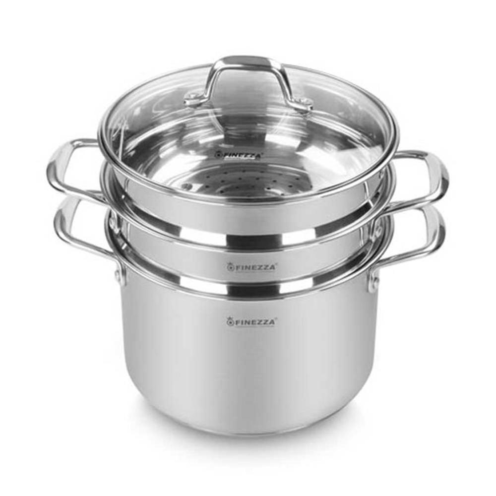 Espaguetera Finezza FZ-0062SP de acero inoxidable de 6L