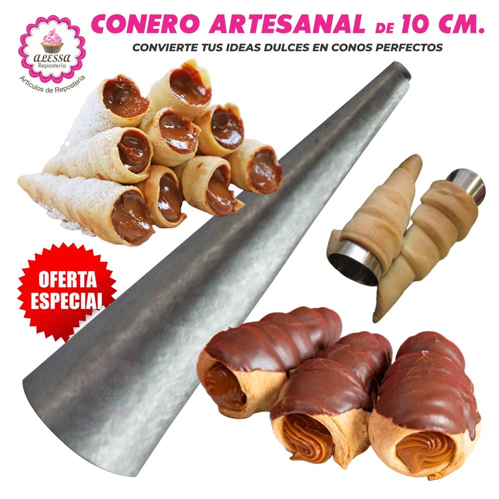 Conero Artesanal de 10 cm. para Repostería 100 unidades