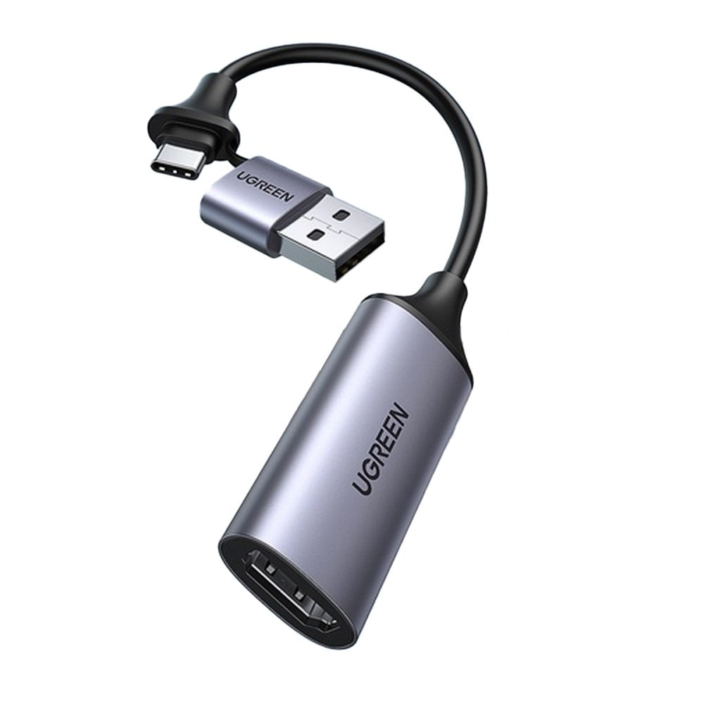 Capturadora de Video Usb 3.0 Hdmi Capture 4k UGREEN 2 en 1 Tipo C USB 25854 Capturadora de Video Usb 3.0 Hdmi Capture 4k UGREEN 2 en 1 Tipo C USB 25854