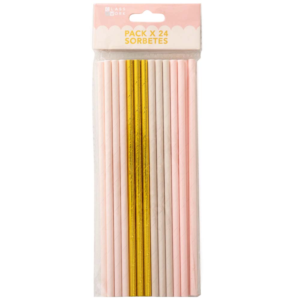 Pack de Sorbetes tonos pastel CLASS&WORK 24un