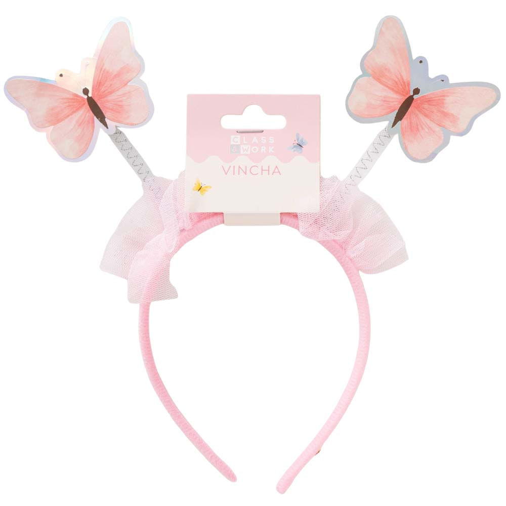 Vincha diseño mariposas CLASS&WORK