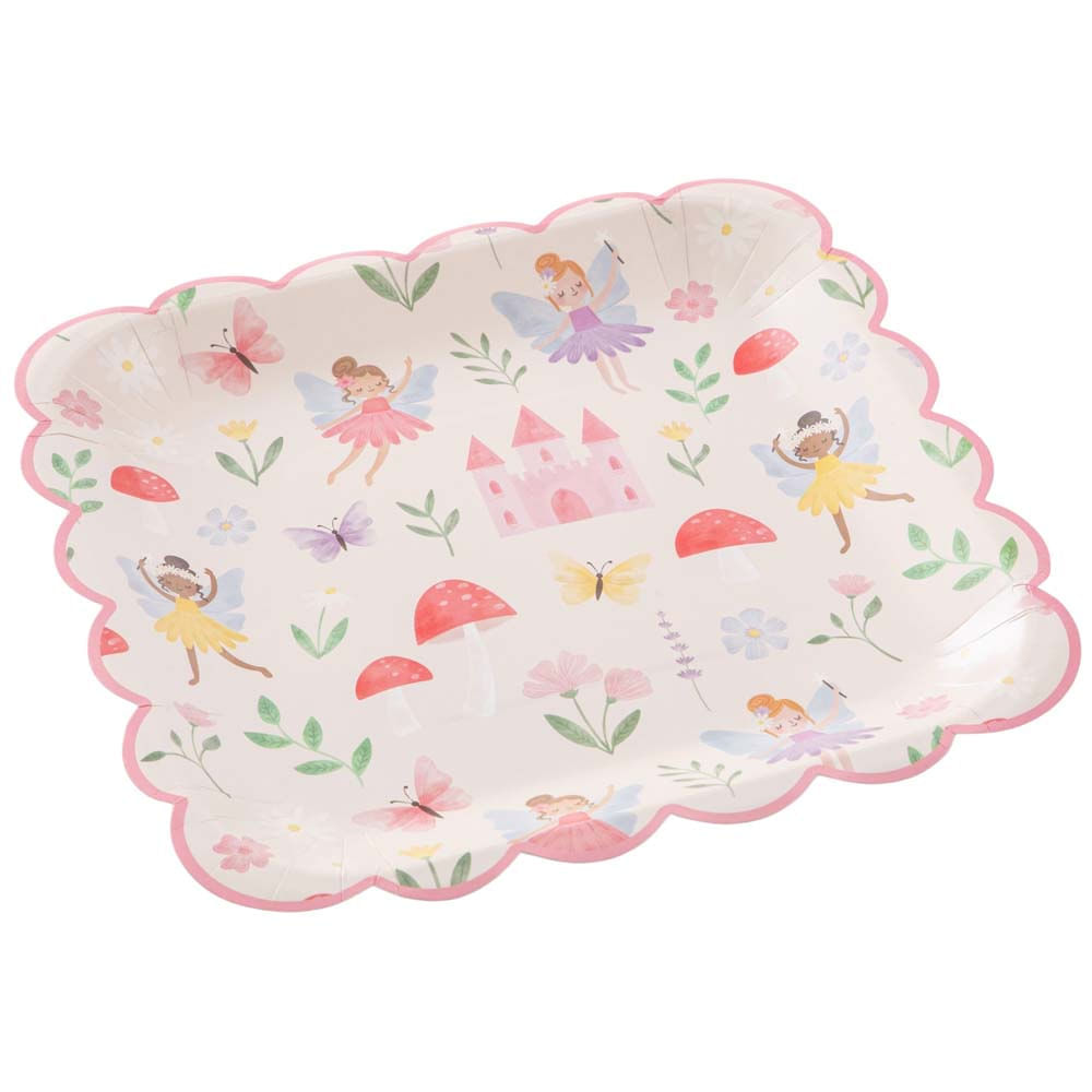 Pack de Platos diseño de hadas CLASS&WORK 10un