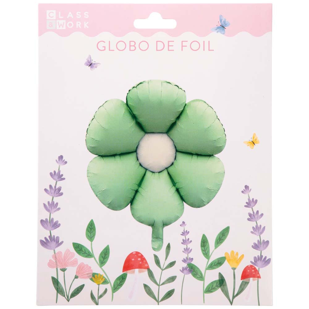Globo de foil diseño de hadas CLASS&WORK menta