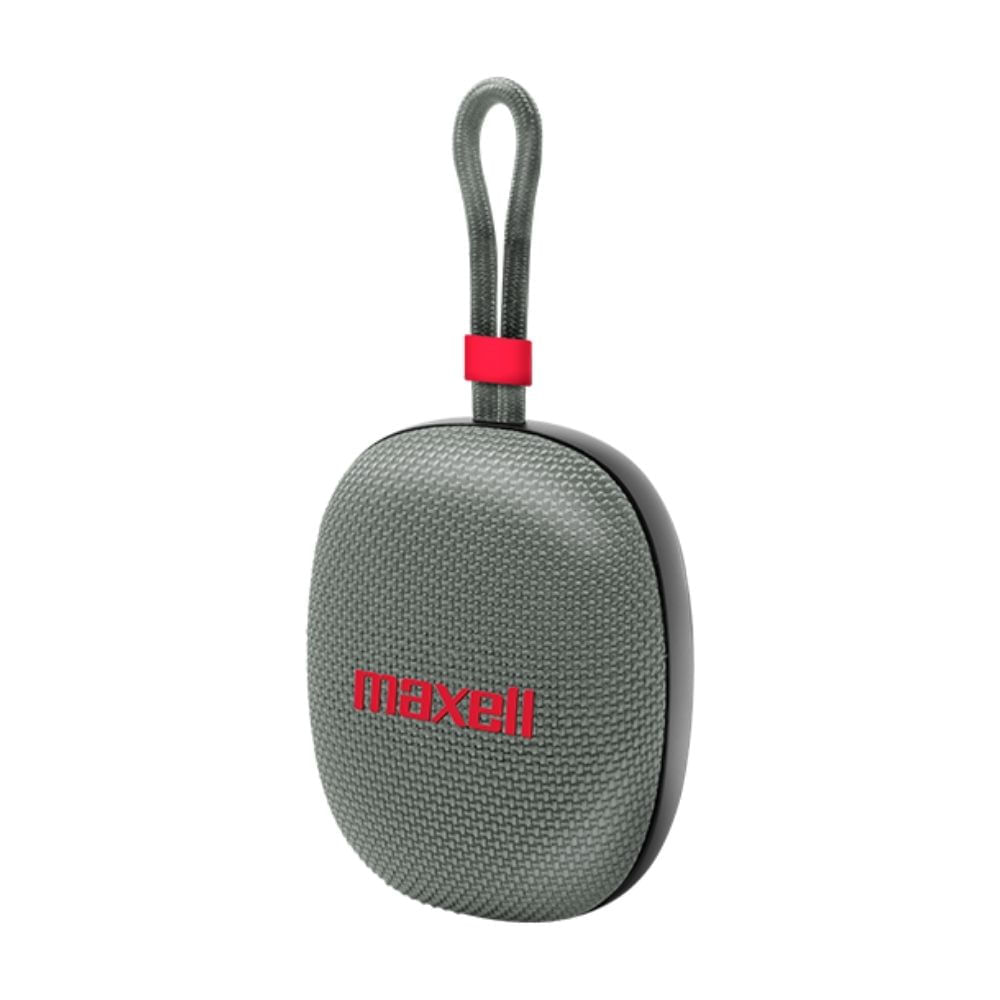 Parlante Bluetooth Tws Ipx7 Gris Maxelll Bt-trek