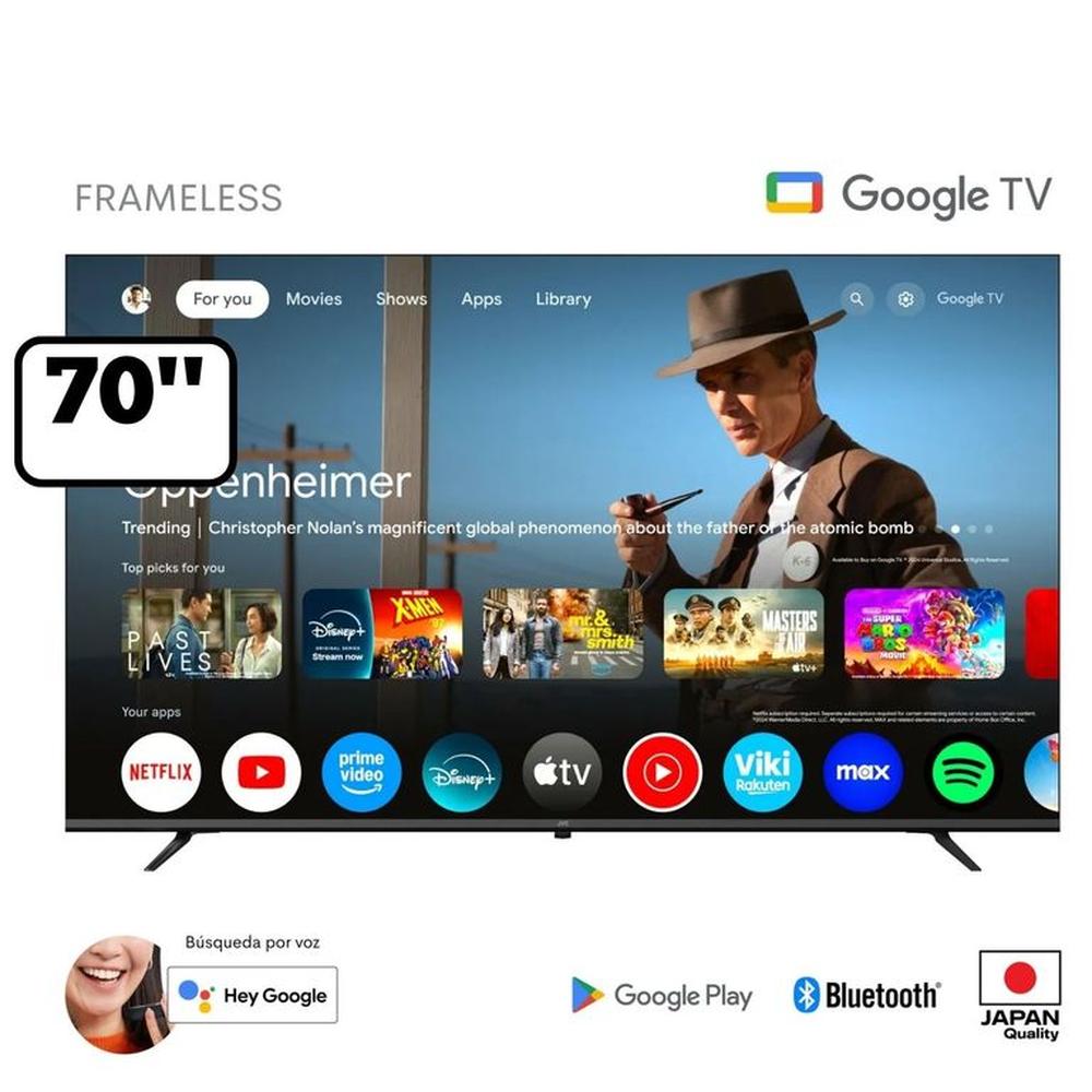 TELEVISOR SMART TV JVC 70 ULTRA HD 4K LT-70KM548