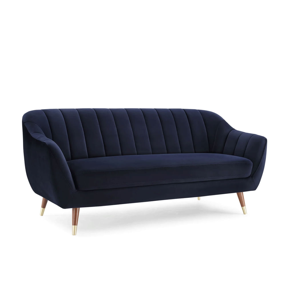 Sofa 3 Cuerpos Coralia Azul Noche Model