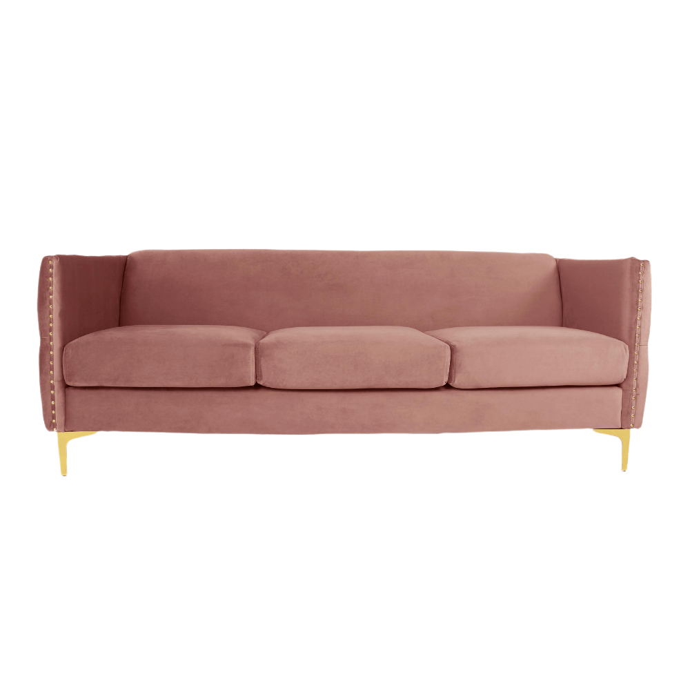 Sofa 3 Cuerpos Joseph Rosa Palo Model