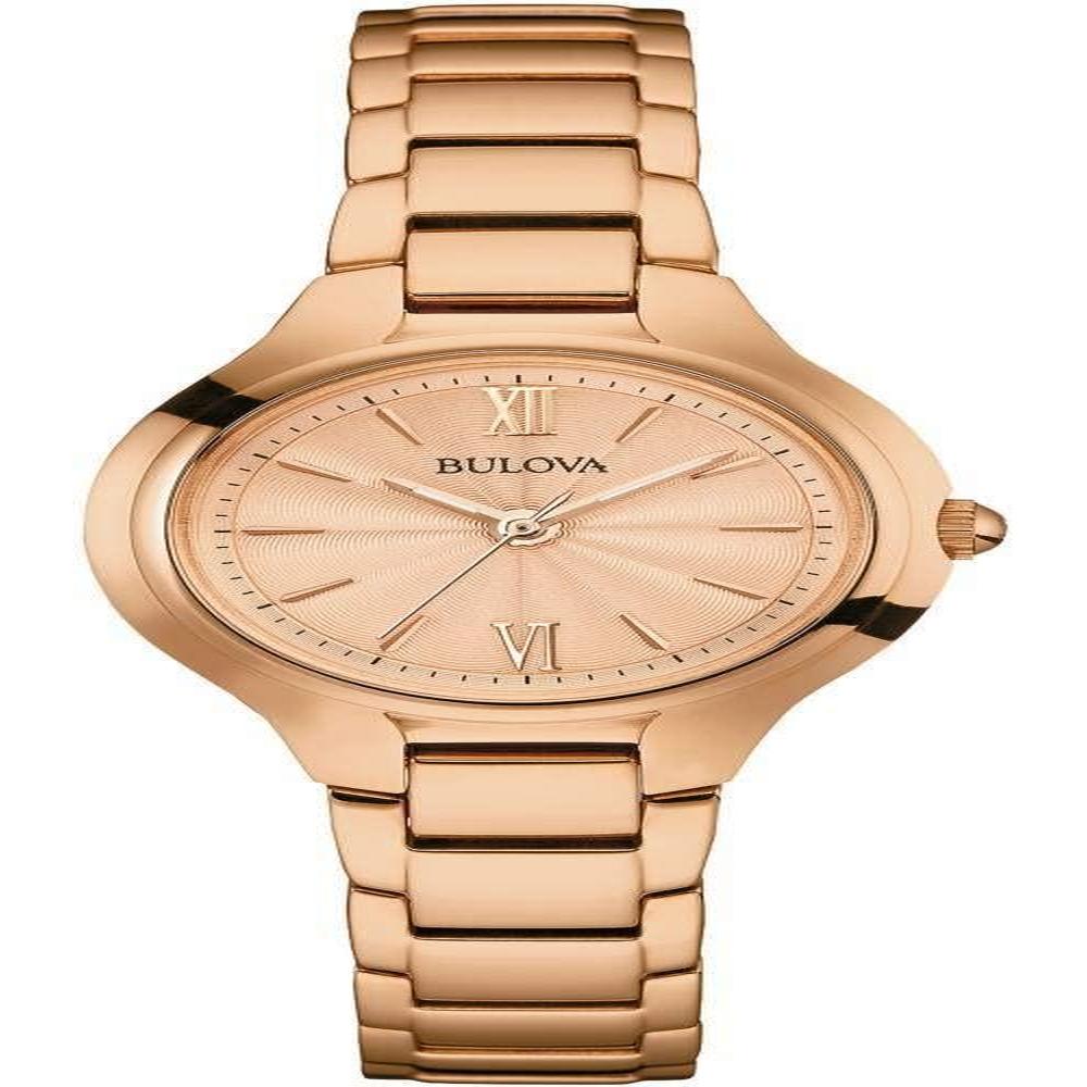 RELOJ CLÁSICO CUARZO MUJER BULOVA | ORO ROSA