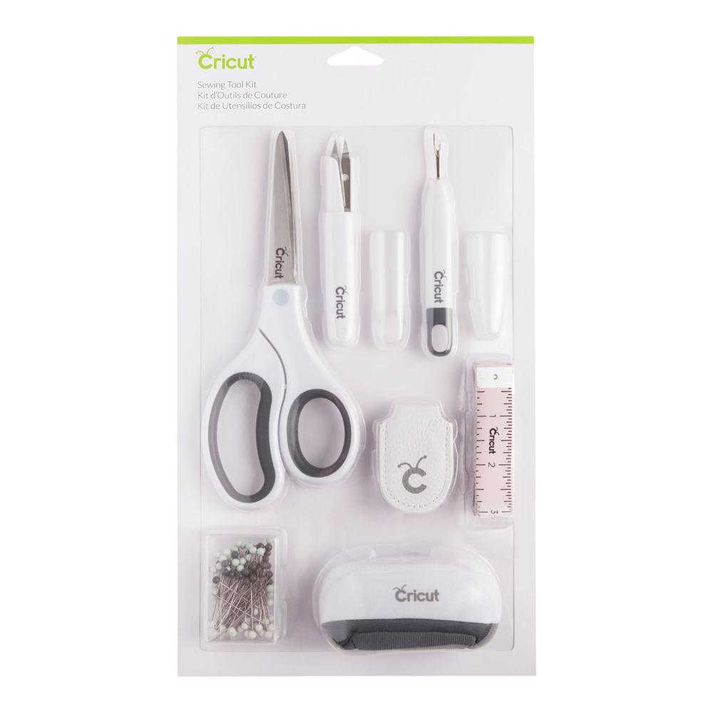 Kit De Costura Cricut Con Regla Y Dedal - 7 Piezas
