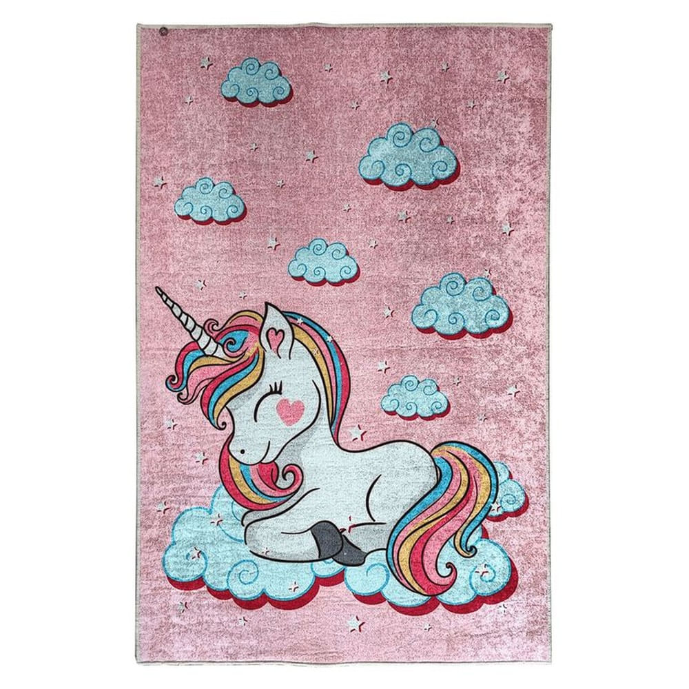 Alfombra Niños Unicornio 120 x 180cm
