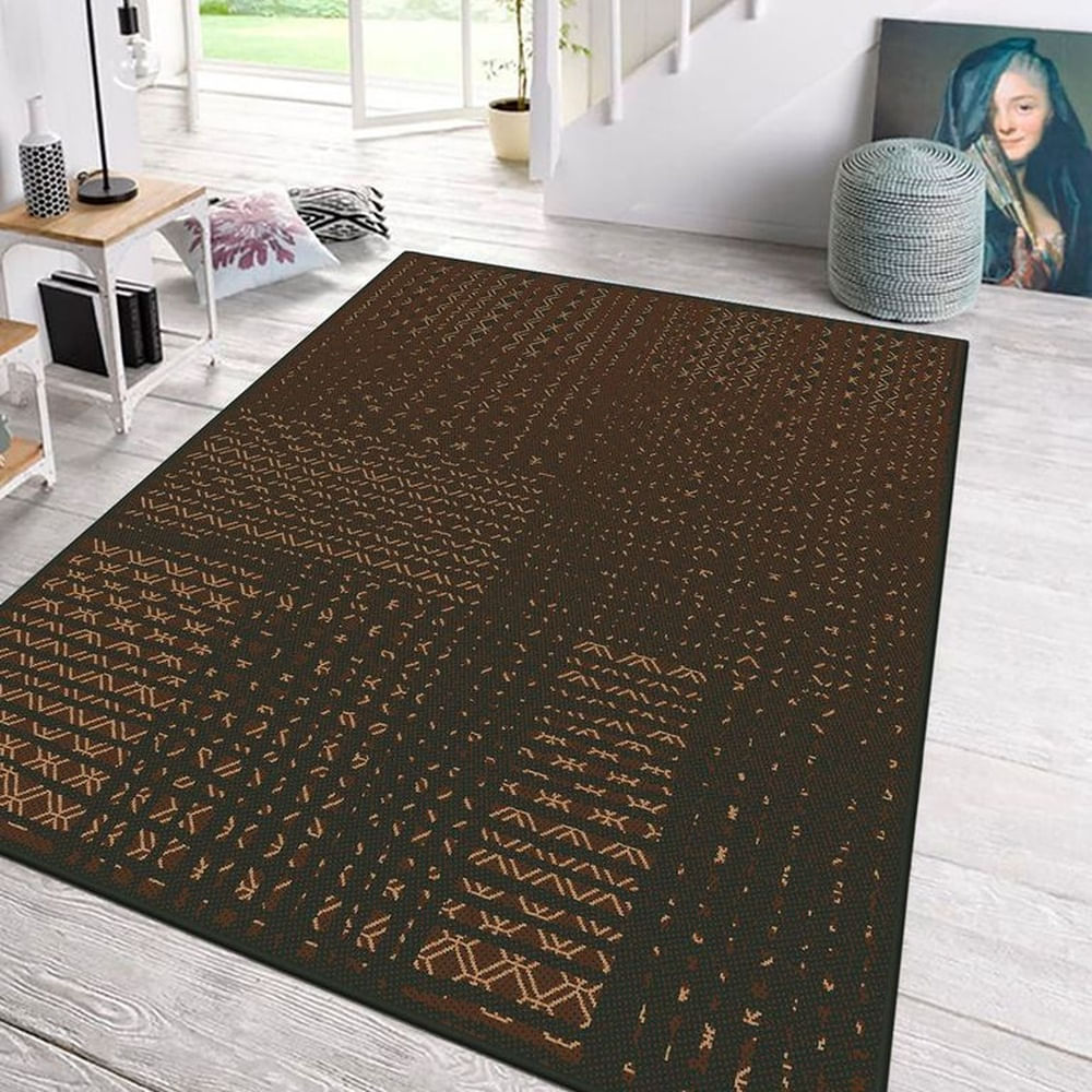 Alfombra Rectangular Luna Black 200 x 290cm