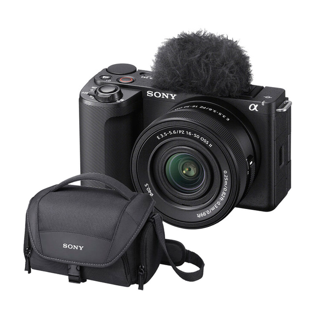 Camara Sony ZV-E10 Mark II Lente 16-50mm II Gratis Estuche Sony y Mem 64GB