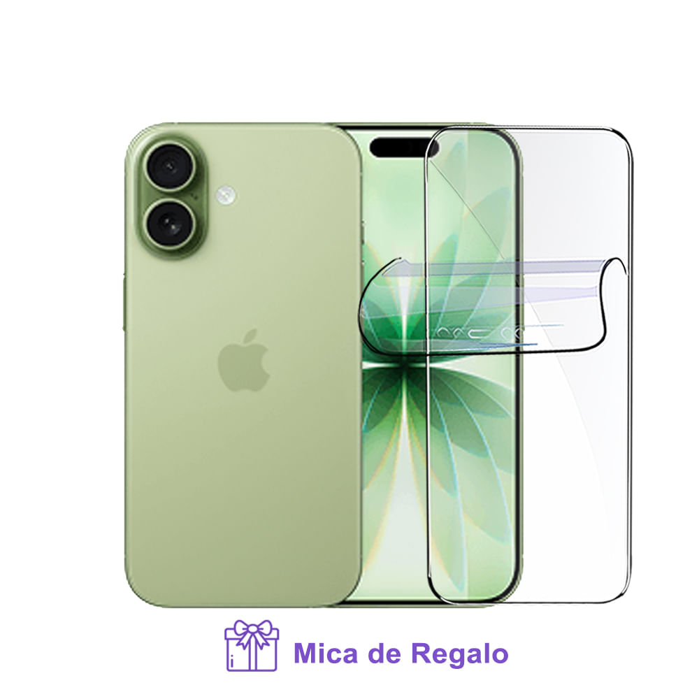 Iphone 17 256Gb Esim Salvia con Mica Hidrogel