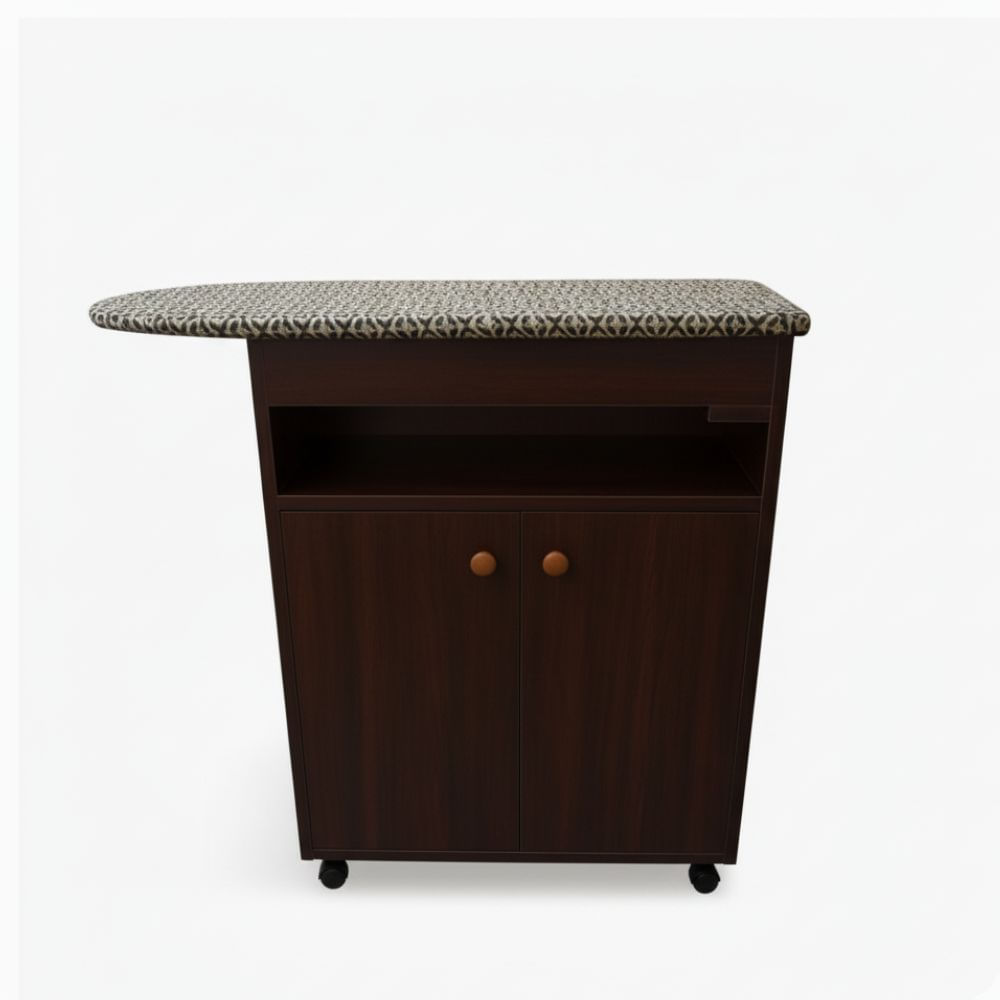 Planchador Marrón con Ruedas Viene Armado