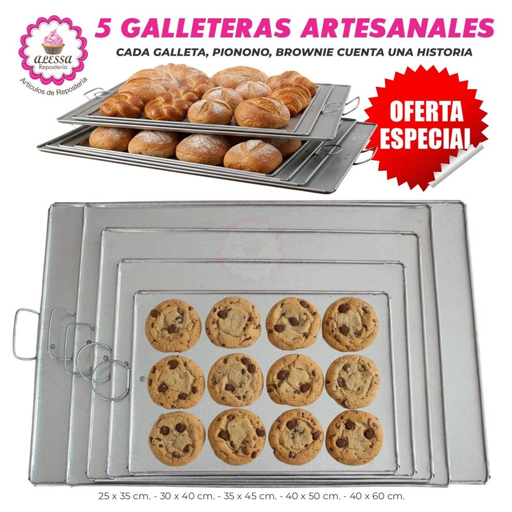 Set de 5 Galleteras Artesanales para hornear para Repostería