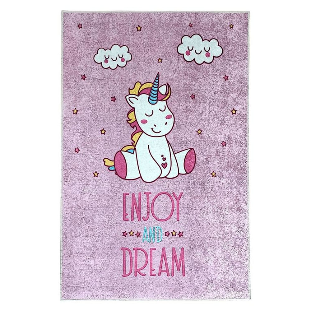 Alfombra Niños Unicornio Enjoy and Dream 120 x 180cm