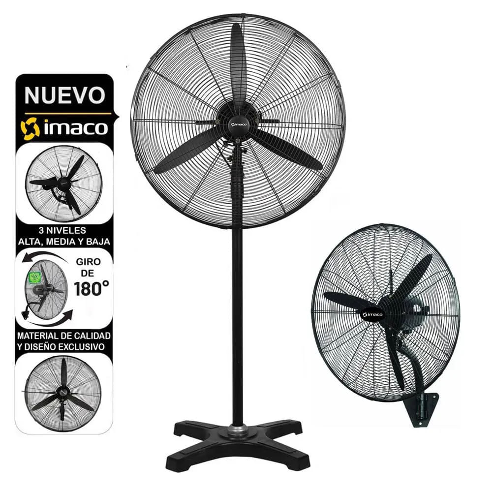 Ventilador Industrial de Pared y Piso Imaco FS30240