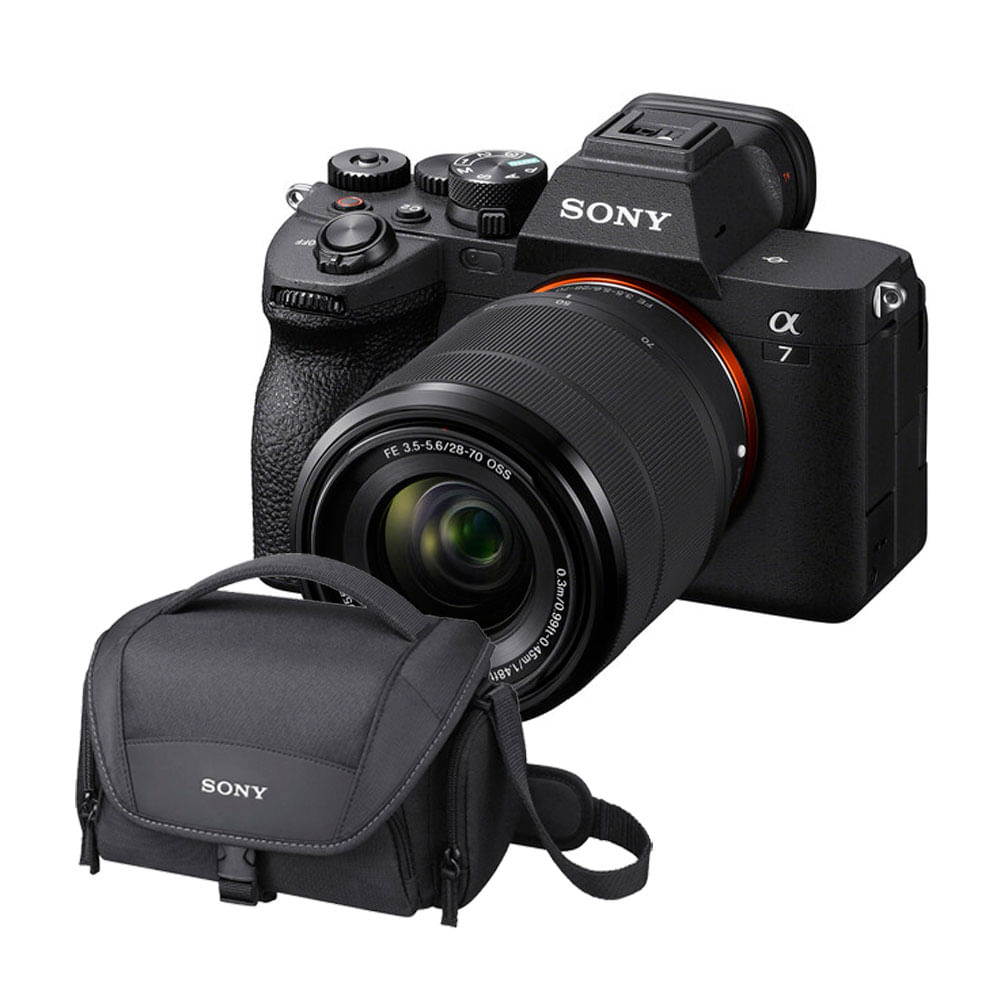 Camara Sony A7 IV Lente 28-70mm Gratis Estuche Sony y Mem 64GB