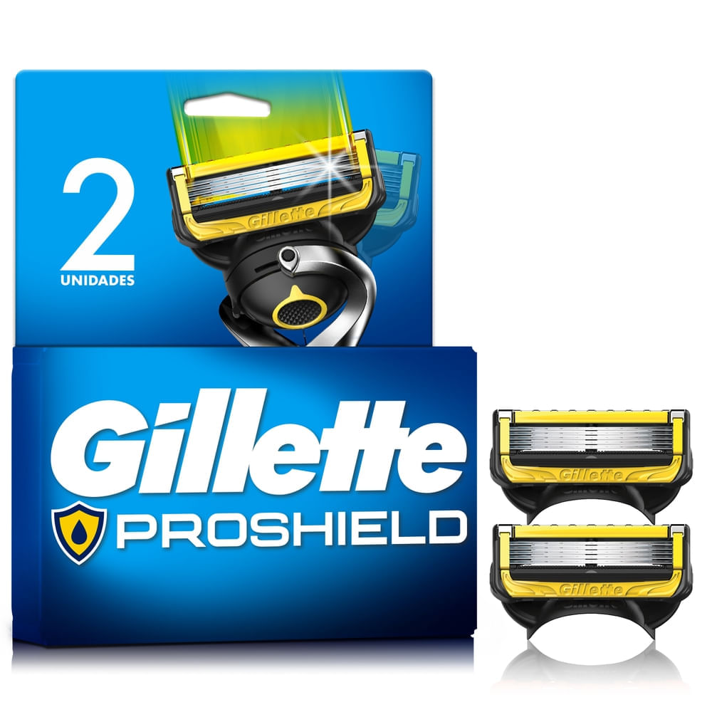 Repuestos para Afeitar GILLETTE Proshield con 5 cuchillas Blíster 2un Repuestos para Afeitar GILLETTE Proshield con 5 cuchillas Blíster 2un