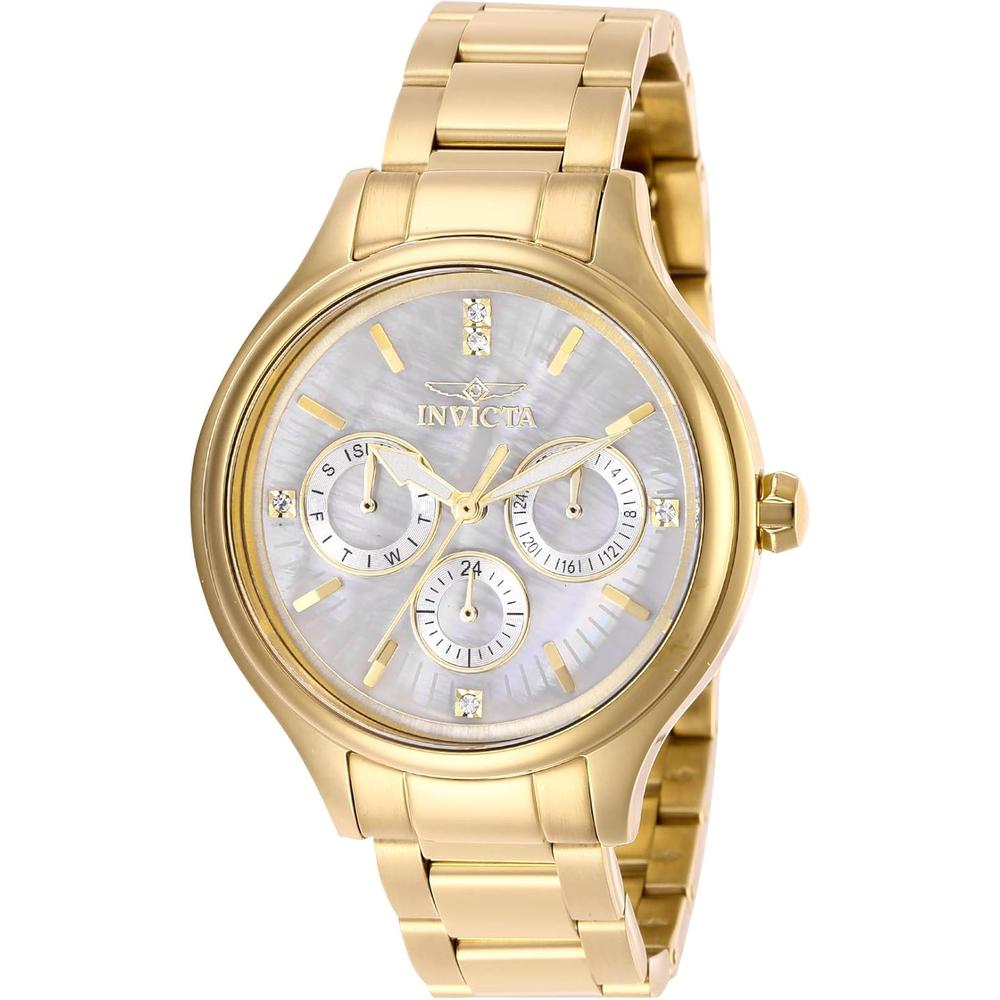 Reloj Invicta Angel para mujer acero inoxidable | Oro