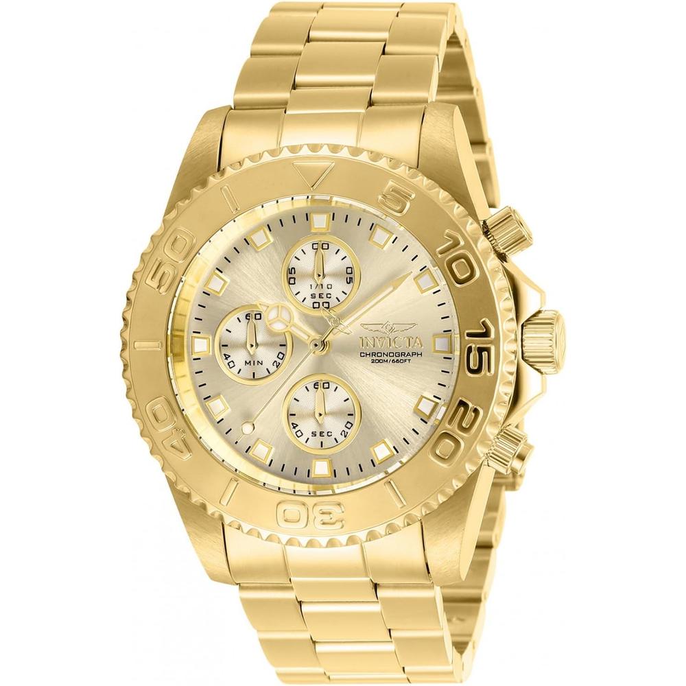 Reloj Invicta Connection para hombre acero inoxidable | Oro