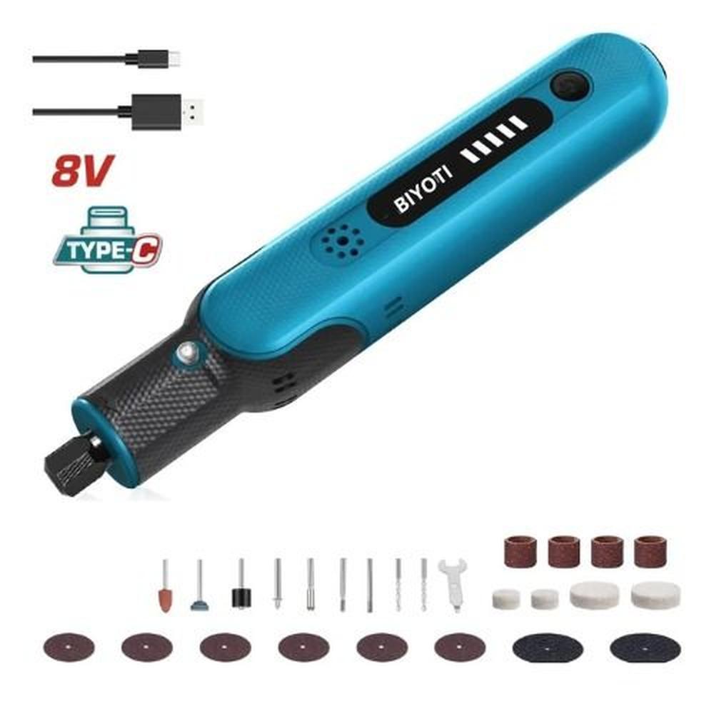Herramienta Multipropósito 8V Inalámbrico Usb-c Recargable BIYOTI Multicolor
