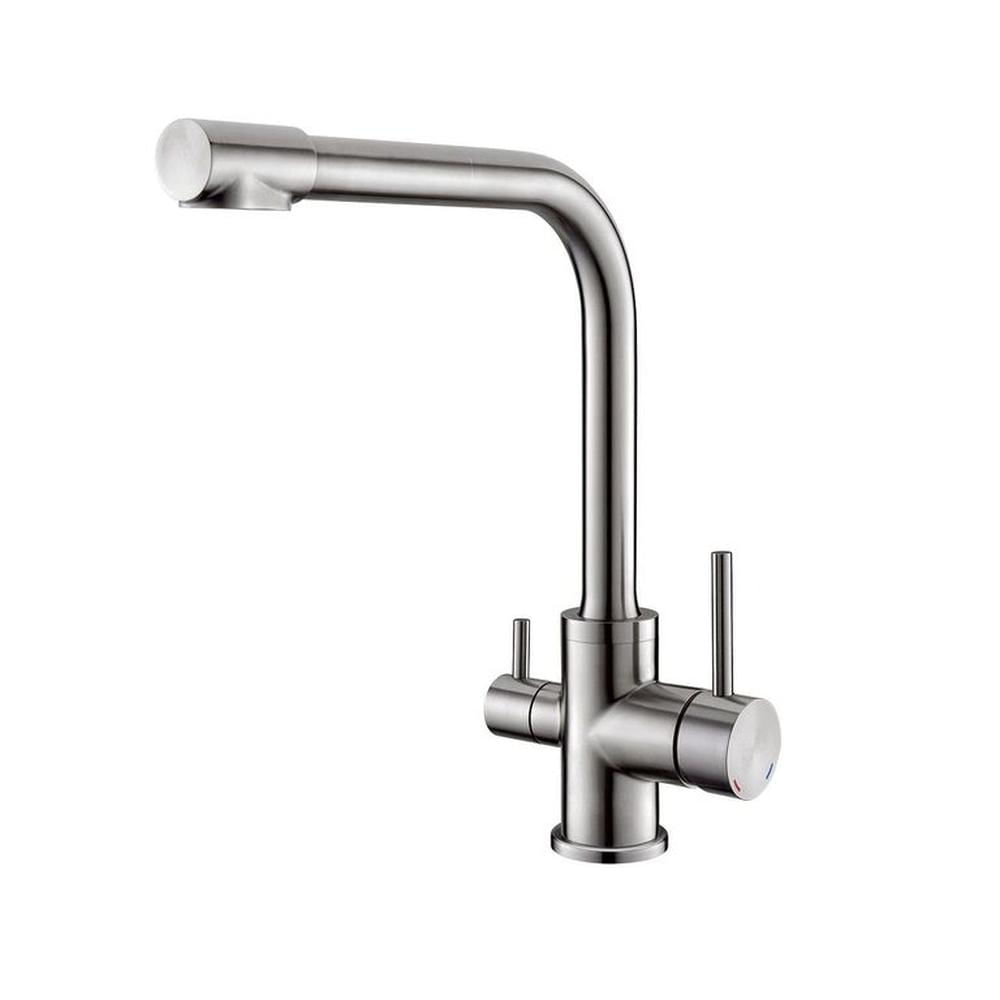 Monocomando 3 vías con opción para filtro de agua marca COBRA LJ-8015 Acero Monocomando 3 vías con opción para filtro de agua marca COBRA LJ-8015 Acero