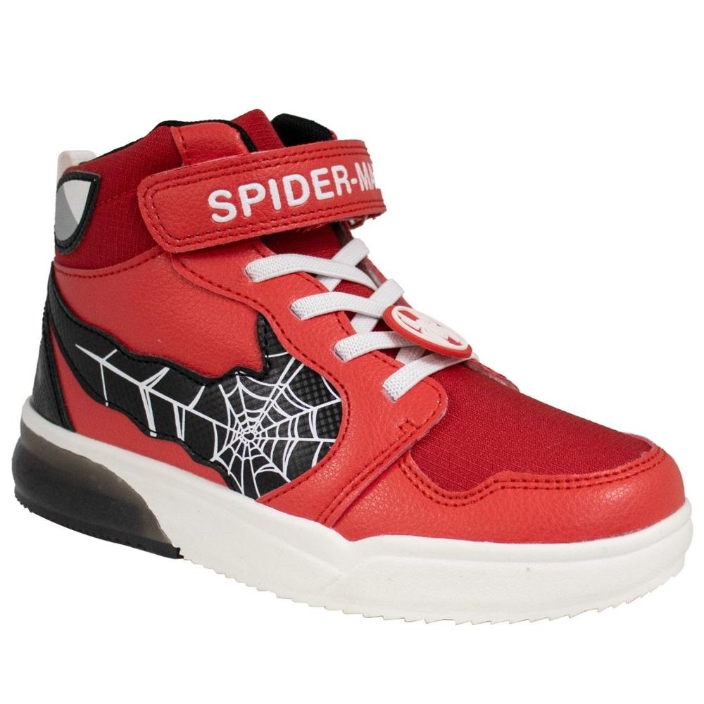 Zapatillas Niño Spiderman Botin Rojo Talla 32
