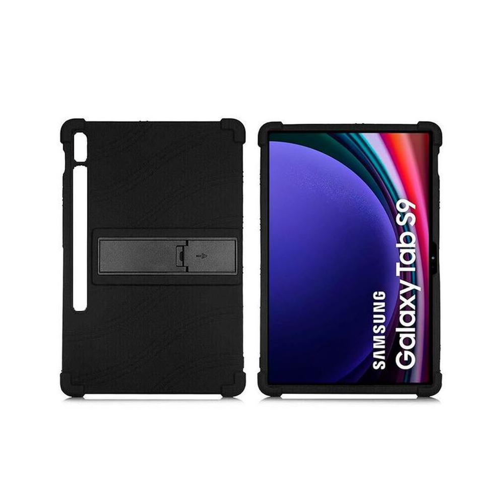 Funda Silicona Negro para tablet Samsung Galaxy Tab S9 Funda Silicona Negro para tablet Samsung Galaxy Tab S9