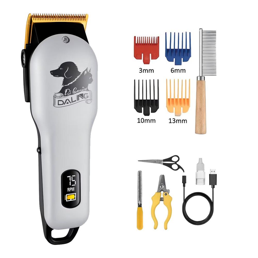 Maquina Daling DL D20 Para Corte Pelo Mascotas 7500 RPM Maquina Daling DL D20 Para Corte Pelo Mascotas 7500 RPM