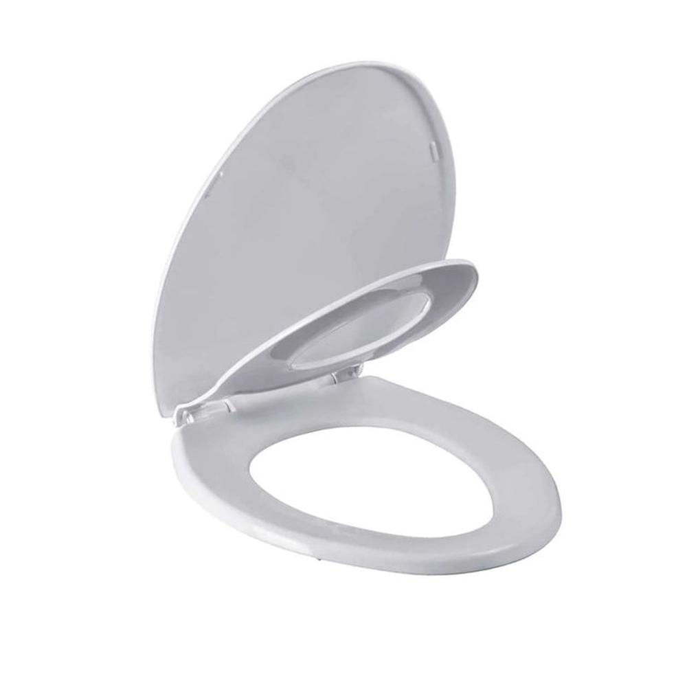 Tapa para inodoro aro alargado asiento plegable para niños marca BEMIS 1473SLOW