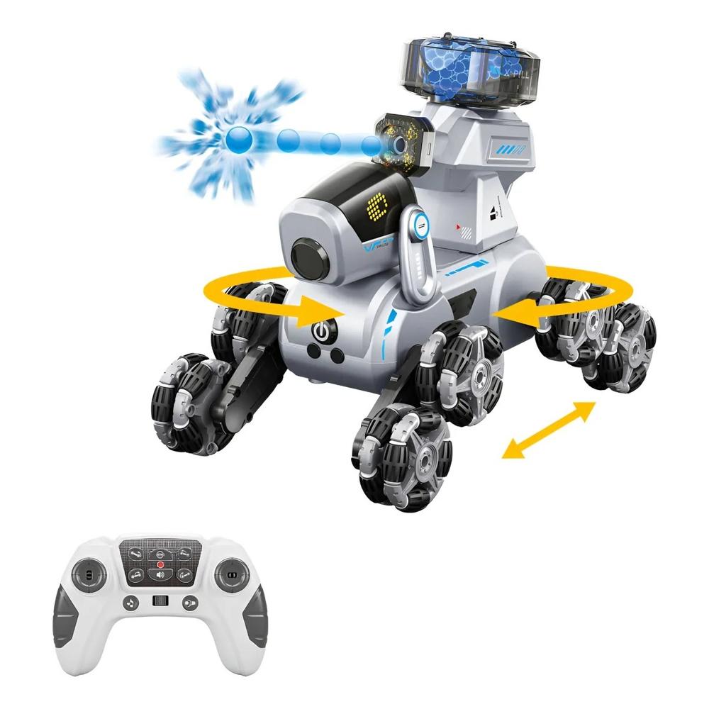 Perro Robot con Control Remoto y Lanza Bolas de Hidrogel Perro Robot con Control Remoto y Lanza Bolas de Hidrogel