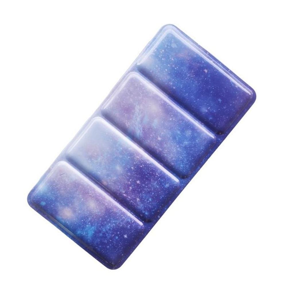 Estuche vacío para acuarelas sin soporte de metal - Grande - azul celeste Multicolor