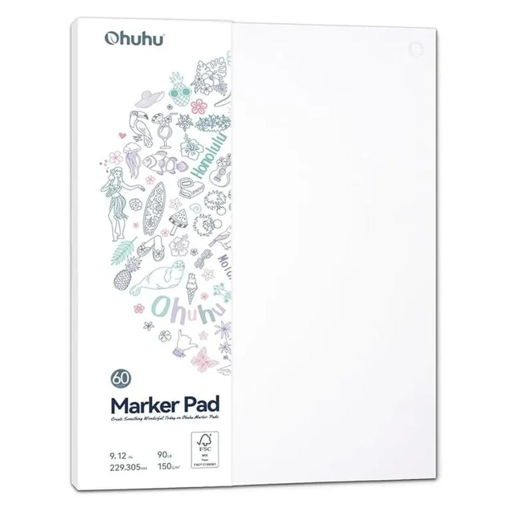 Ohuhu Block para marcadores doble cara - Empastado 229x30cm